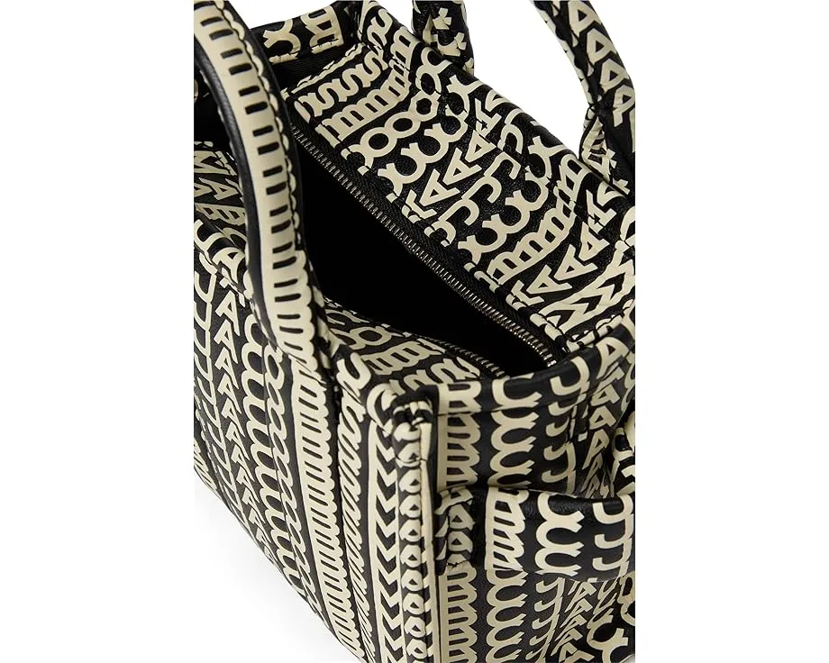 Сумка кроссбоди Marc Jacobs The Monogram Leather Crossbody Tote Bag с монограммой