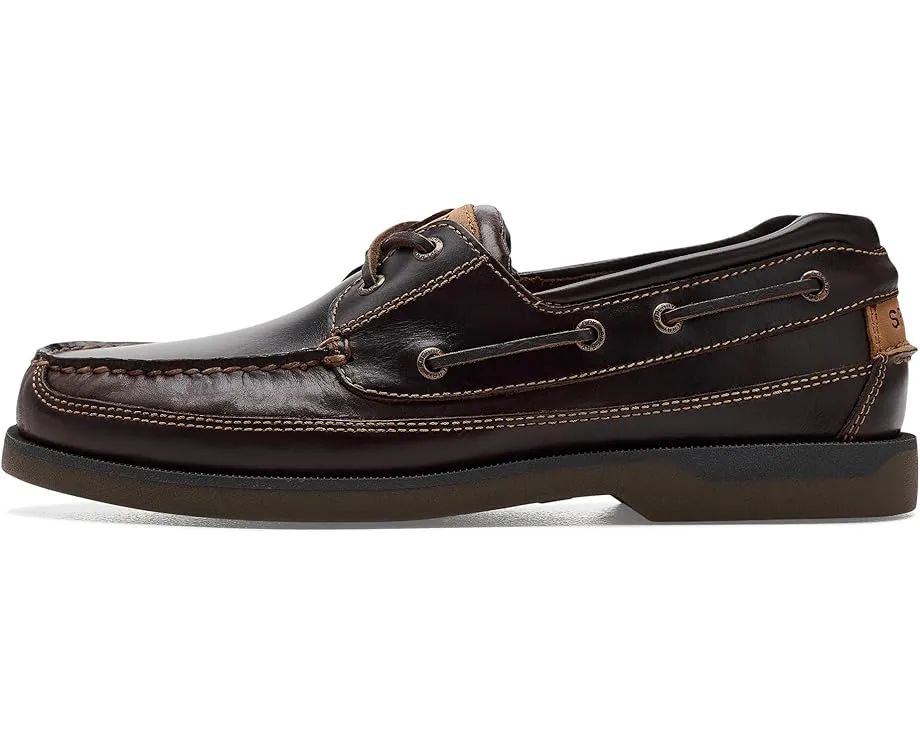 Ботинки Sperry Mako 2 Eye из кожи с ручной строчкой и противоскользящей подошвой