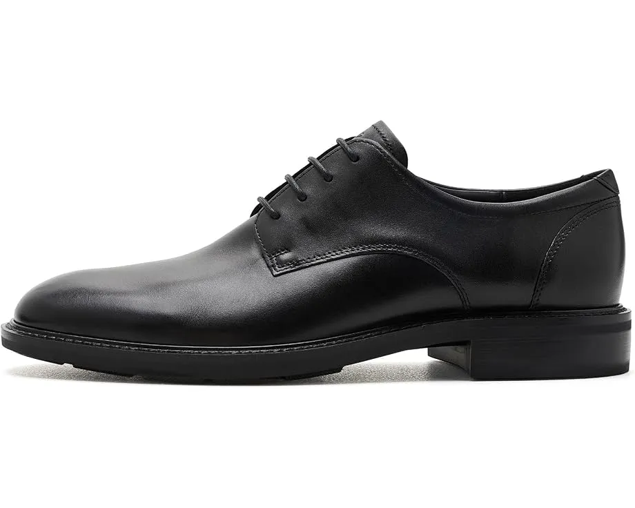 Туфли ECCO Prague Derby Plain Toe Oxford кожаные на шнуровке