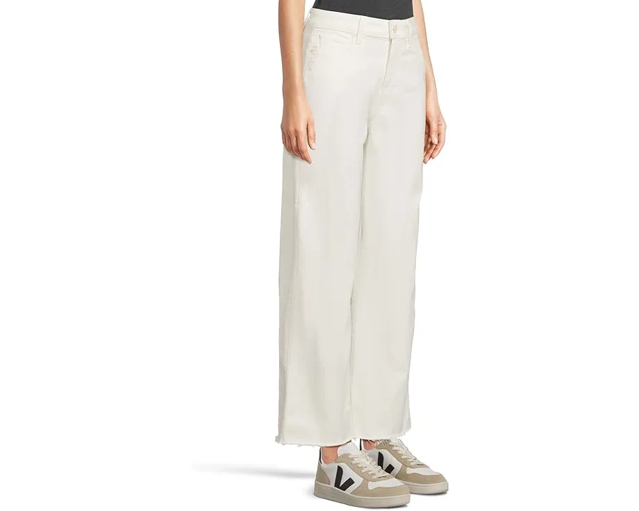 Джинсы Paige Anessa Petite с необработанным краем в цвете Tonal Ecru для невысоких