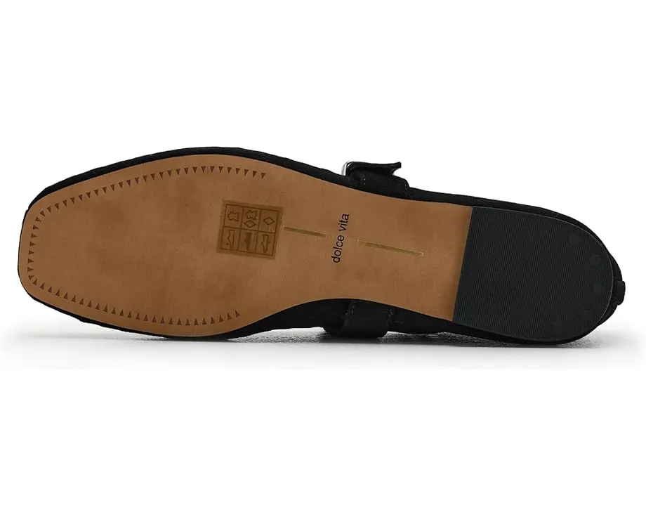 Балетки Dolce Vita Mikel с перфорированным верхом из замши