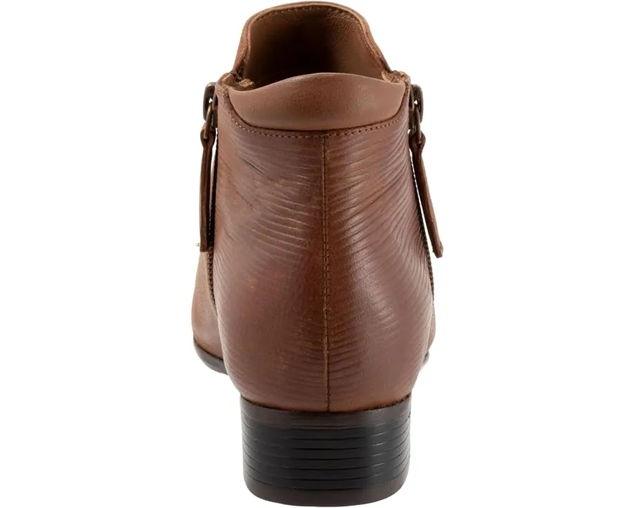 Ботинки Trotters Major Embossed с круглым носком и боковой молнией