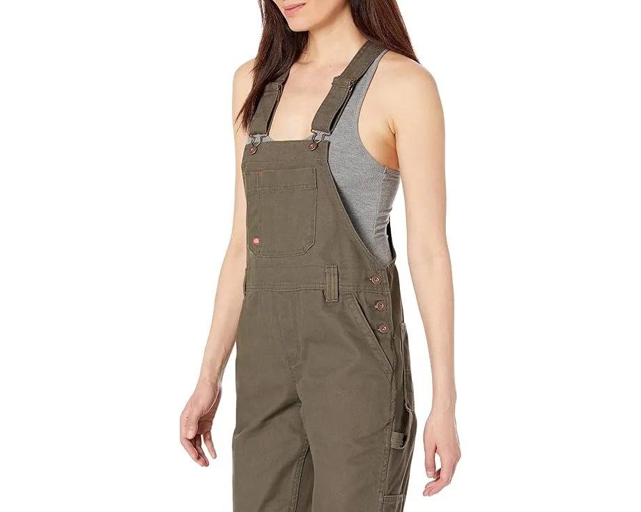 Комбинезон Dickies Relaxed Bib Overalls с восемью карманами из 100% хлопка