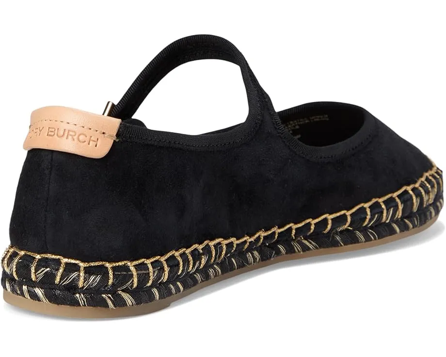 Эспадрильи Tory Burch Mary Jane с ремешком и джутовой подошвой