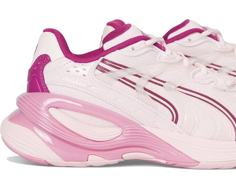 Детские кроссовки PUMA Kids Inverse с перламутровой кожей и полупрозрачной клеткой