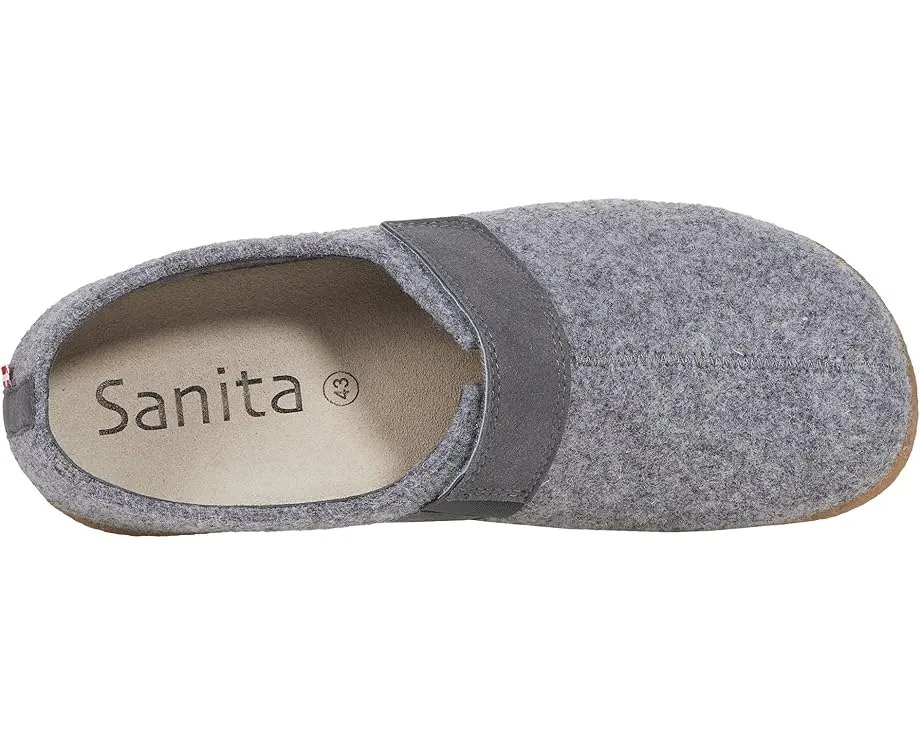 Sanita Varde домашние тапочки из натуральной шерсти с пробковой стелькой
