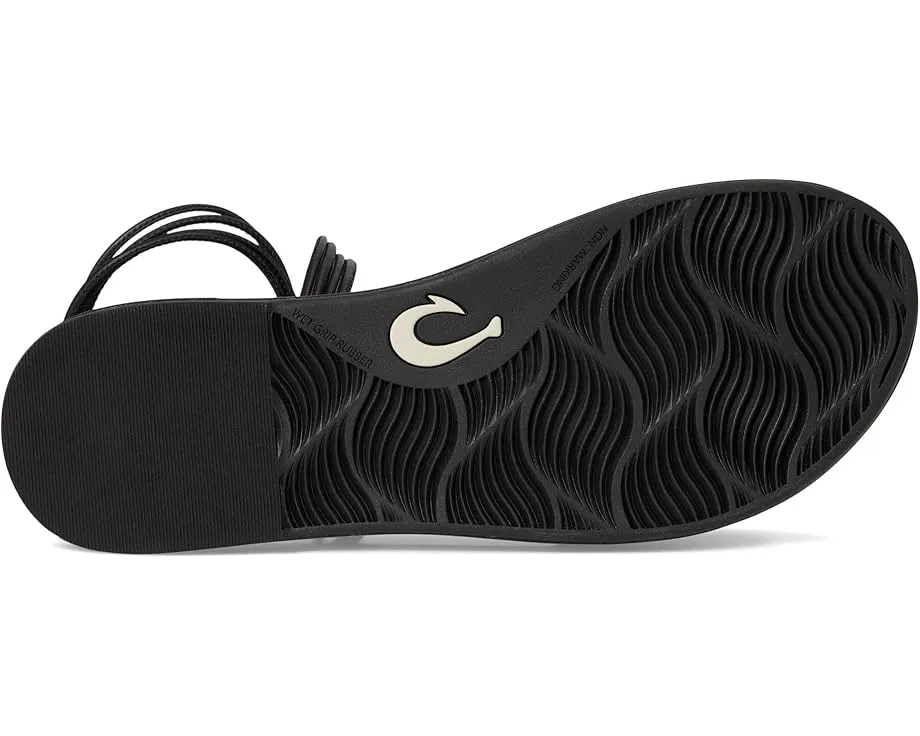 Элегантные сандалии OluKai Tiare Wrap с регулируемой лямкой на щиколотке