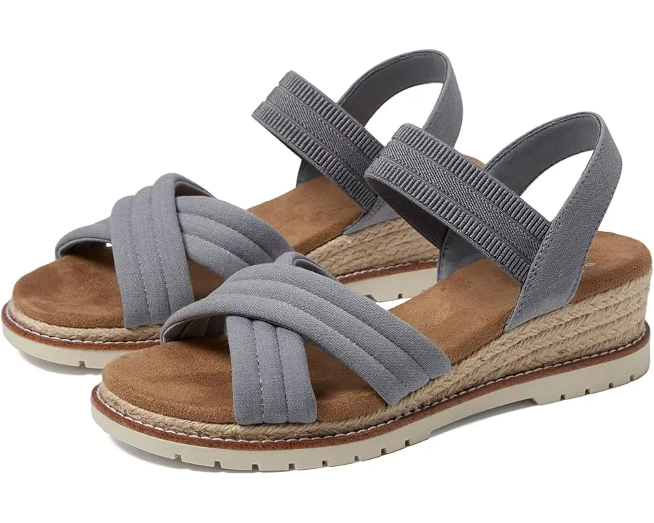 Сандалии BOBS from SKECHERS Desert Chill Sweet Crossings с плетеным верхом и стелькой Memory Foam