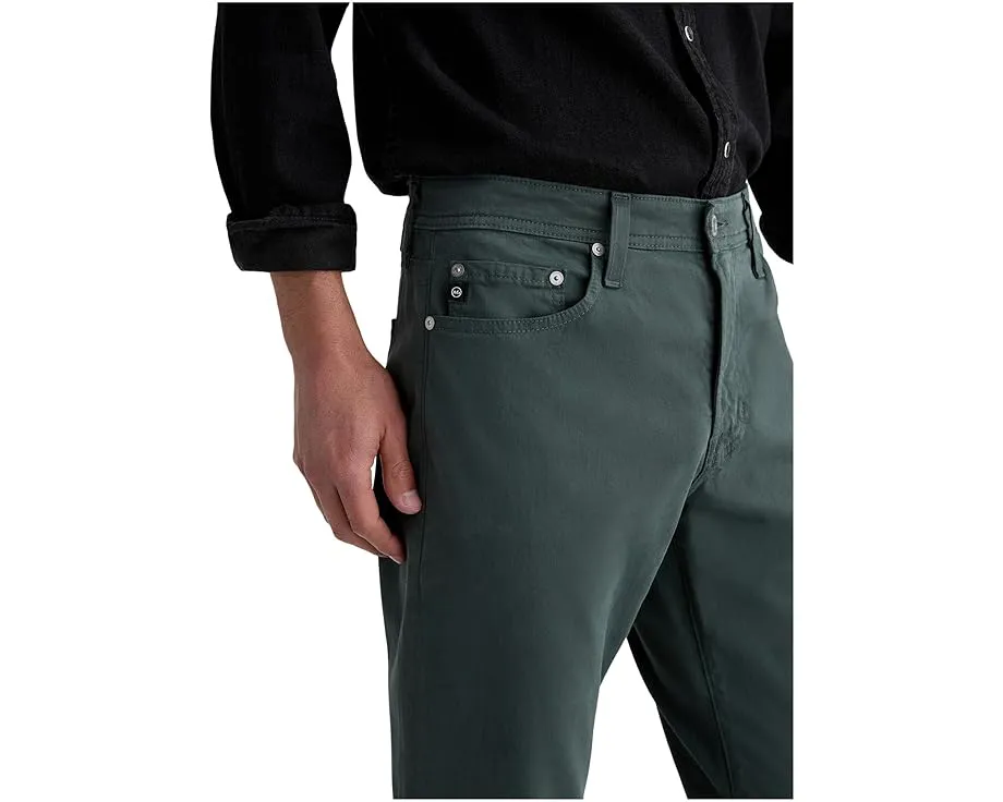 Джинсы Everett Slim Straight с прямым кроем и средней посадкой от AG Jeans