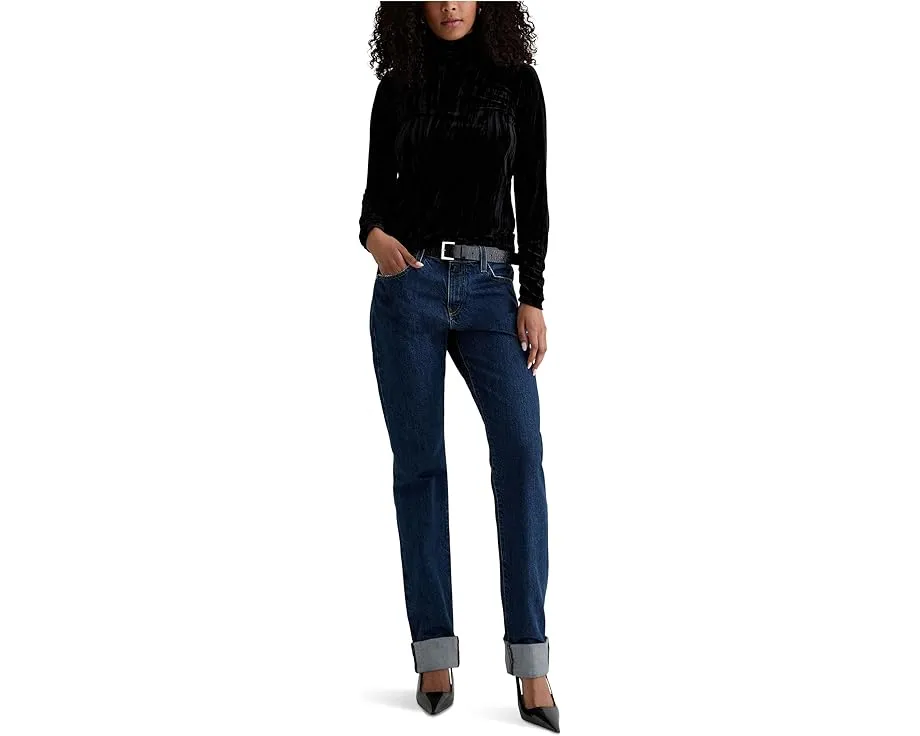 Джинсы AG Jeans The Boyfriend Mid Rise Relaxed Fit свободного кроя