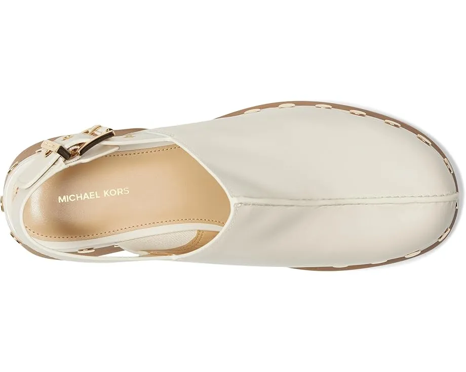 Сабо Esra Clog на деревянной платформе