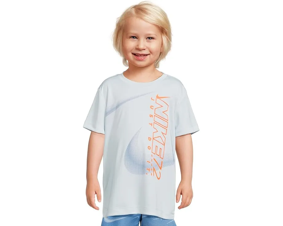 Nike Kids футболка Sidewinder Split с контрастным принтом