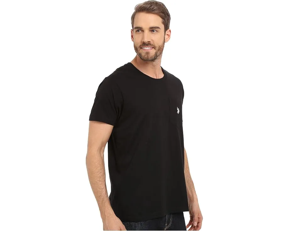 Футболка с карманом U.S. POLO ASSN. черная