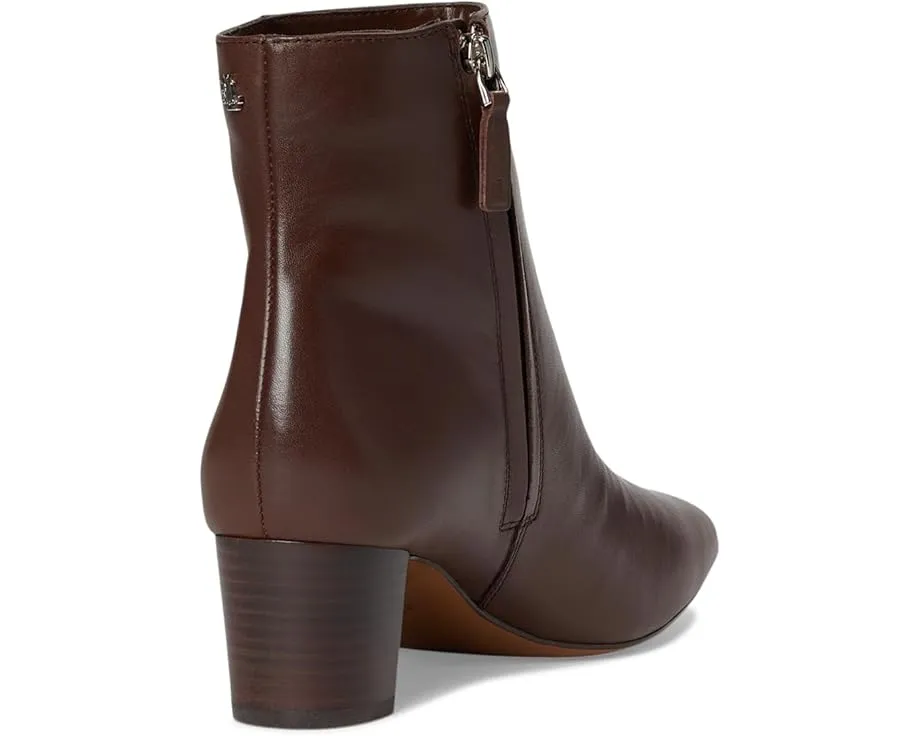 Ботильоны Demi из телячьей кожи на устойчивом каблуке от Lauren Ralph Lauren