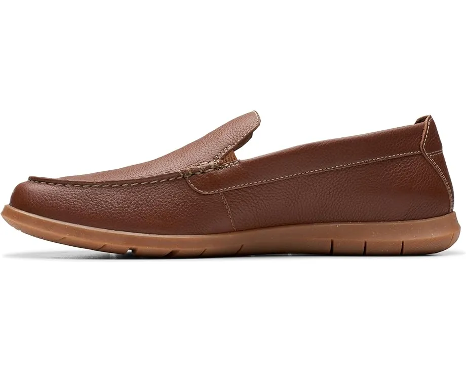 Кроссовки Clarks Flexway Step с замшевым верхом и мокасиновым носком