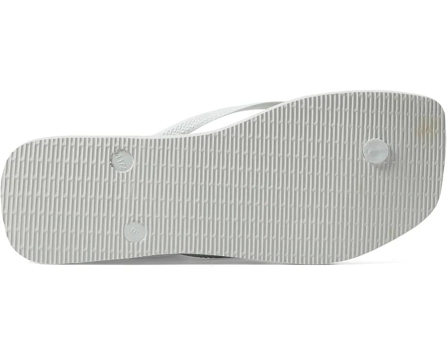 Havaianas Slim Square Centenary Diamond Sandals шлепанцы с кристаллом и квадратным носком