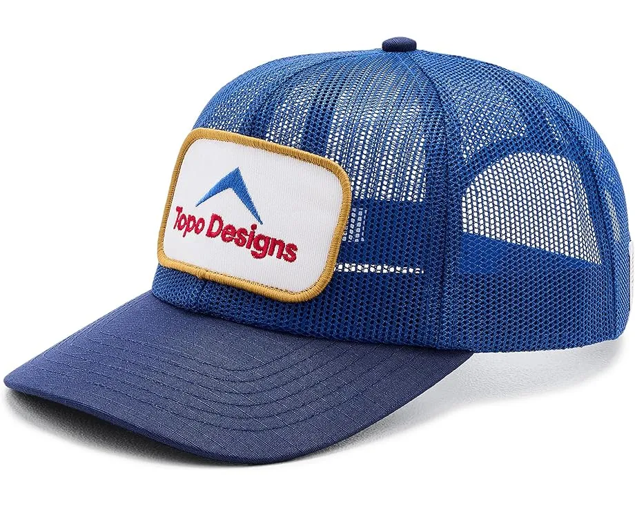 Бейсболка Patch Mesh Trucker с сеткой и вышивкой от Topo Designs