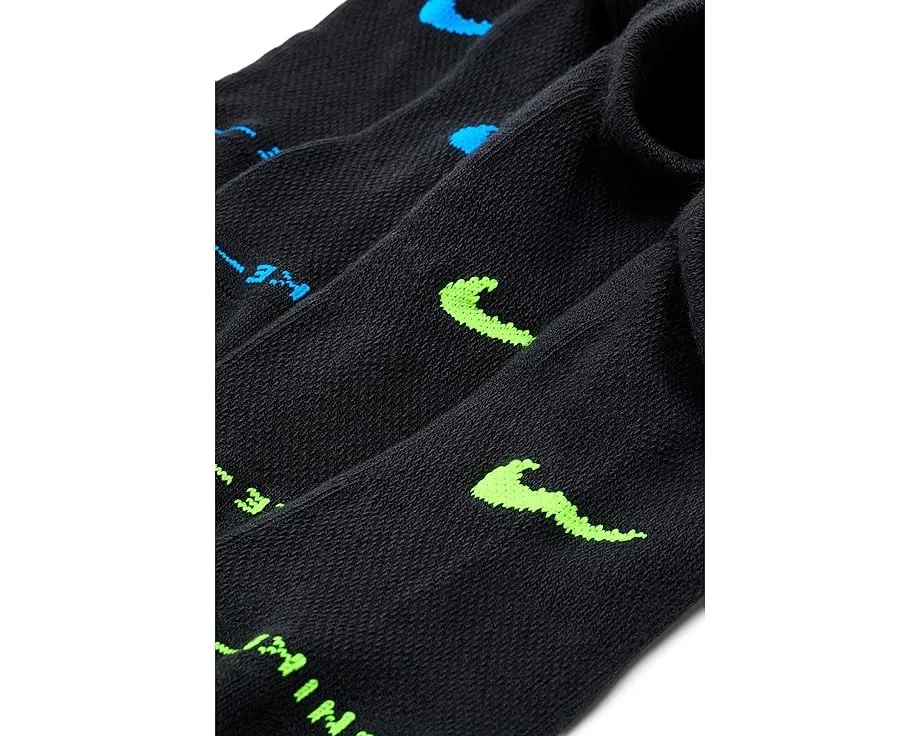 Носки Nike Elevated No Show (6 пар) разноцветные