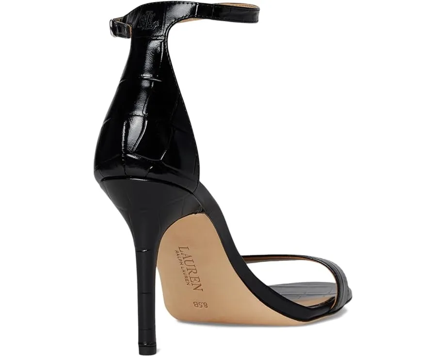 Босоножки Lauren Ralph Lauren Allie на шпильке с ремешком и тиснением под крокодила