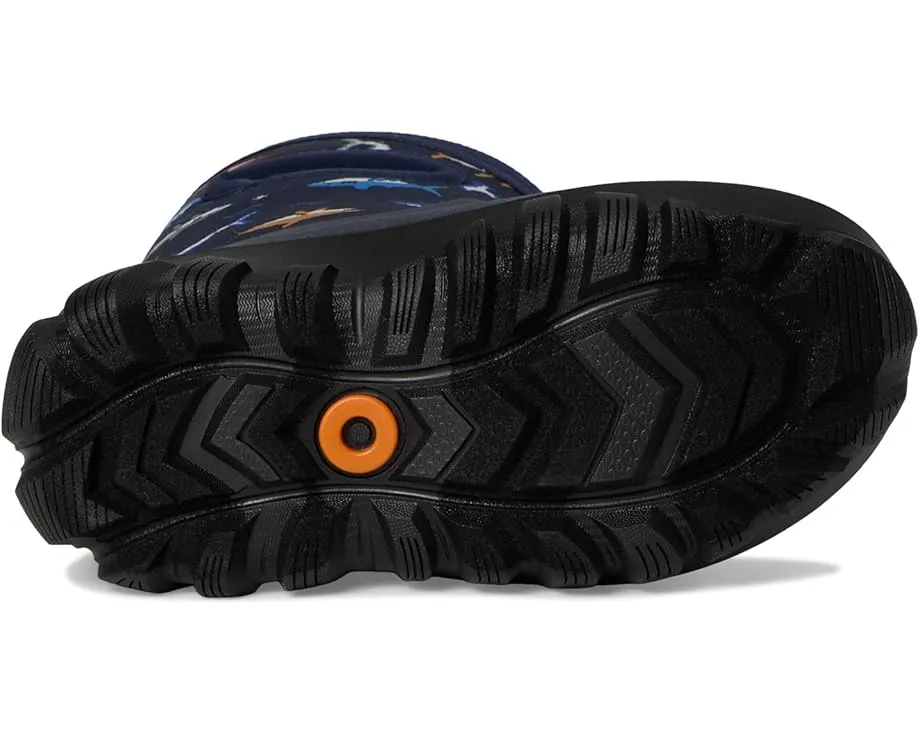 Детские сапоги Bogs Kids Classic Seamless с пиксельным принтом акулы и водонепроницаемым верхом