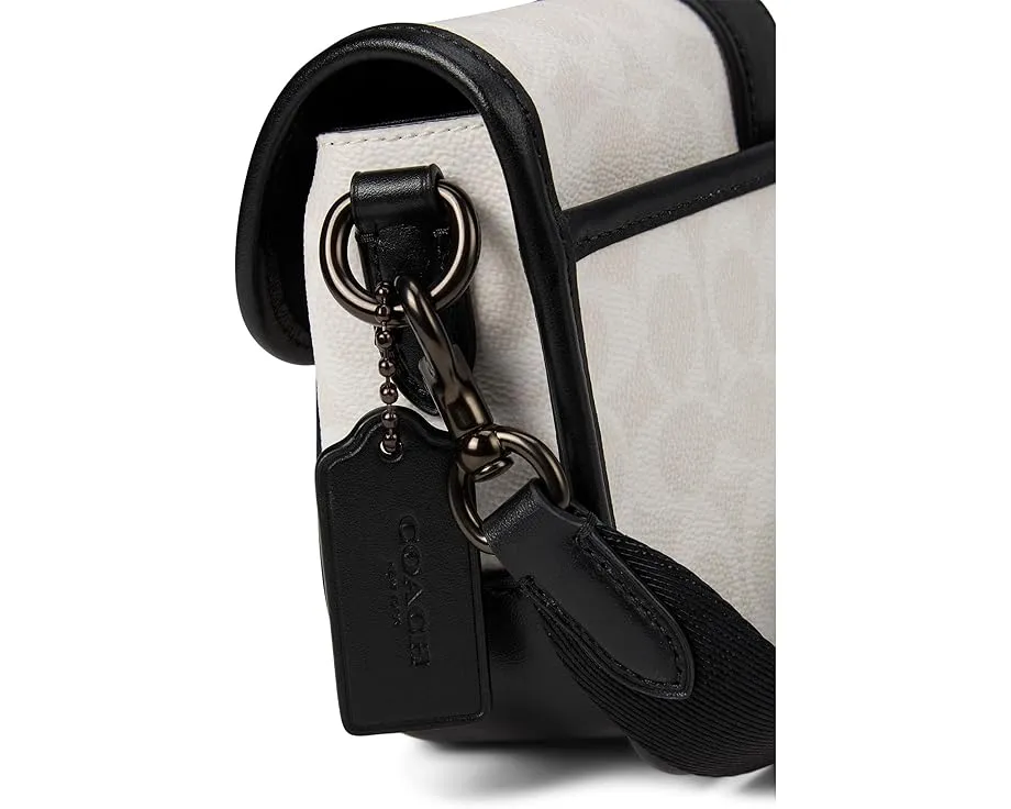 COACH Сумка кроссбоди League 19 из фирменного материала с регулируемым ремнем