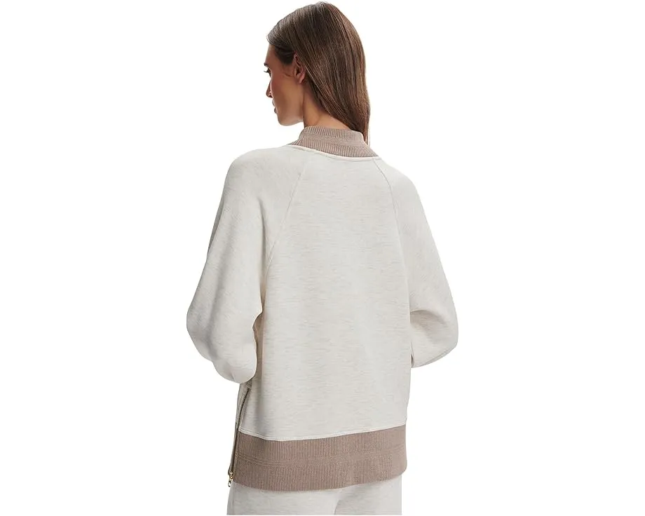 Свитшот Loxley реглан в стиле бойфренд с боковой молнией Varley