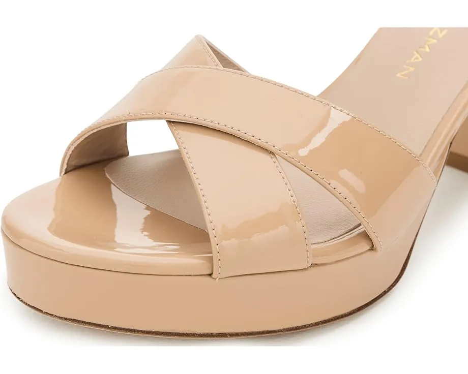 Сандалии Stuart Weitzman Dayna Platform 80 на платформе с ремешком на щиколотке