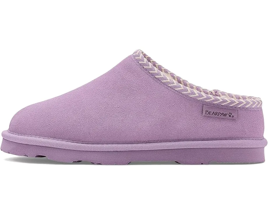 Тапочки Tabitha Bearpaw из кожи с круглым носком