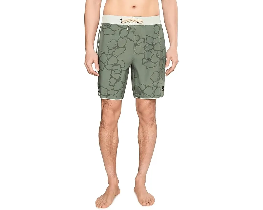 Плавки O'Neill Hyperfreak Mysto Scallop 19 дюймов (48.26 см) с четырехсторонним растяжением