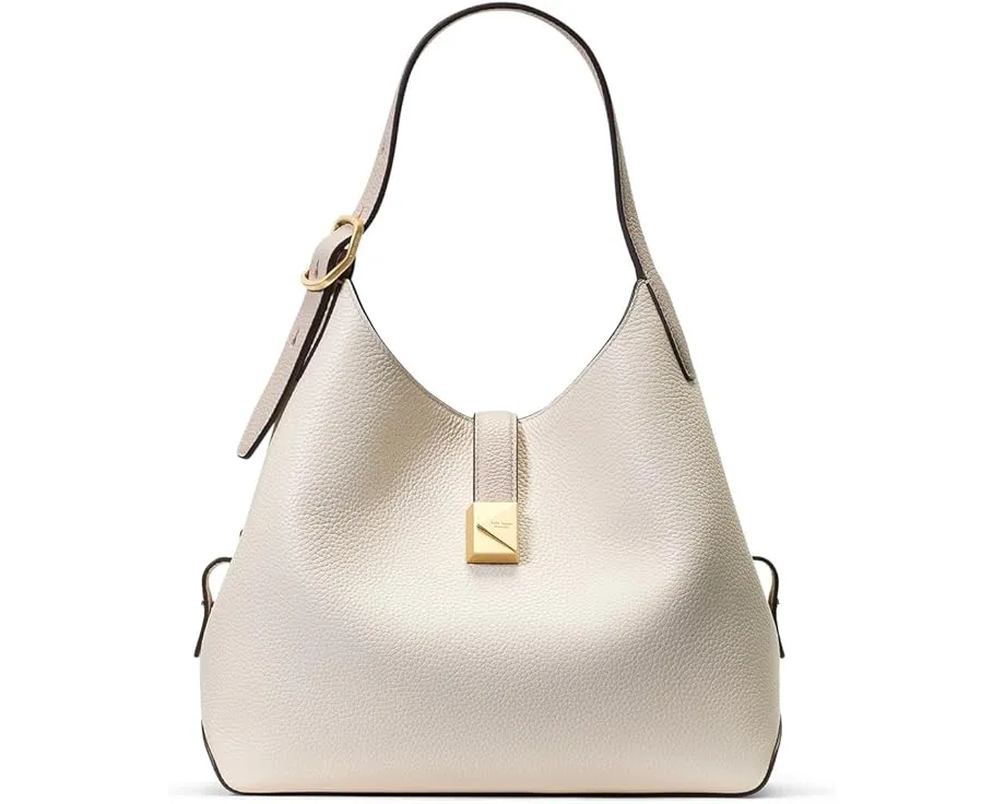 Средняя сумка тоут через плечо Kate Spade New York Deco из тисненой кожи в цветном блоке