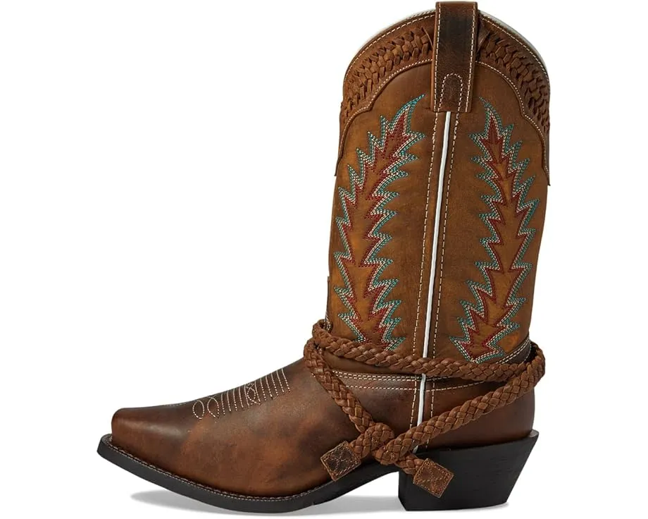 Ковбойские сапоги Laredo Knot in Time с плетеным ремешком и квадратным носком