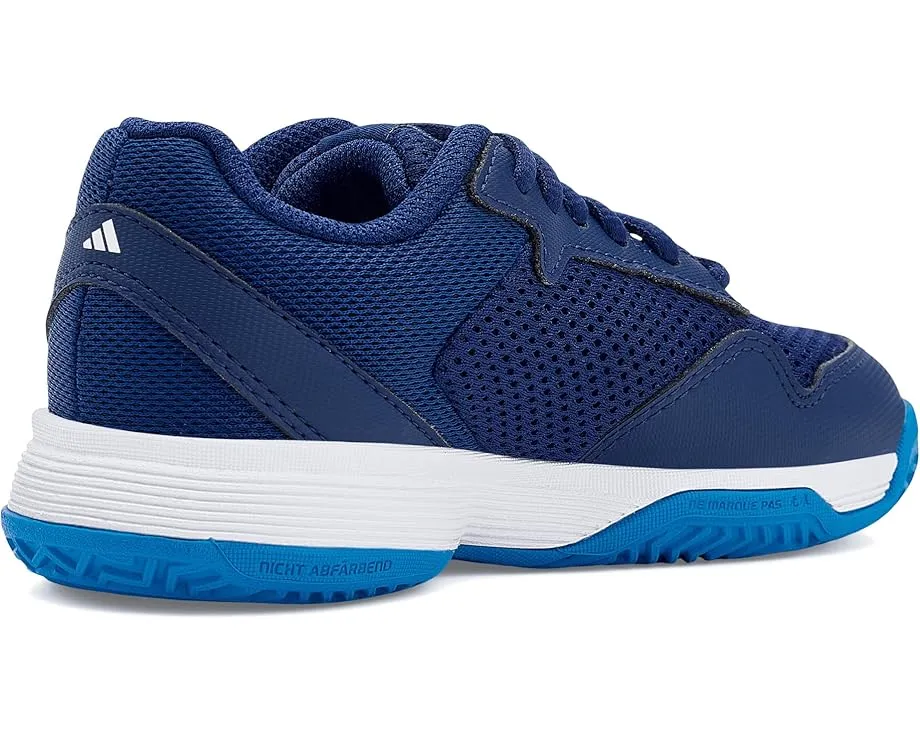 Adidas Courtflash Tennis детские кроссовки розовые с белым