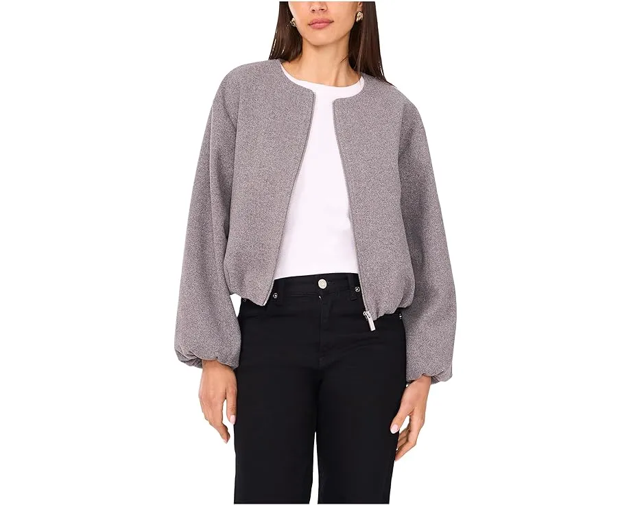 Короткое пуховик Vince Camuto Cropped с длинными рукавами