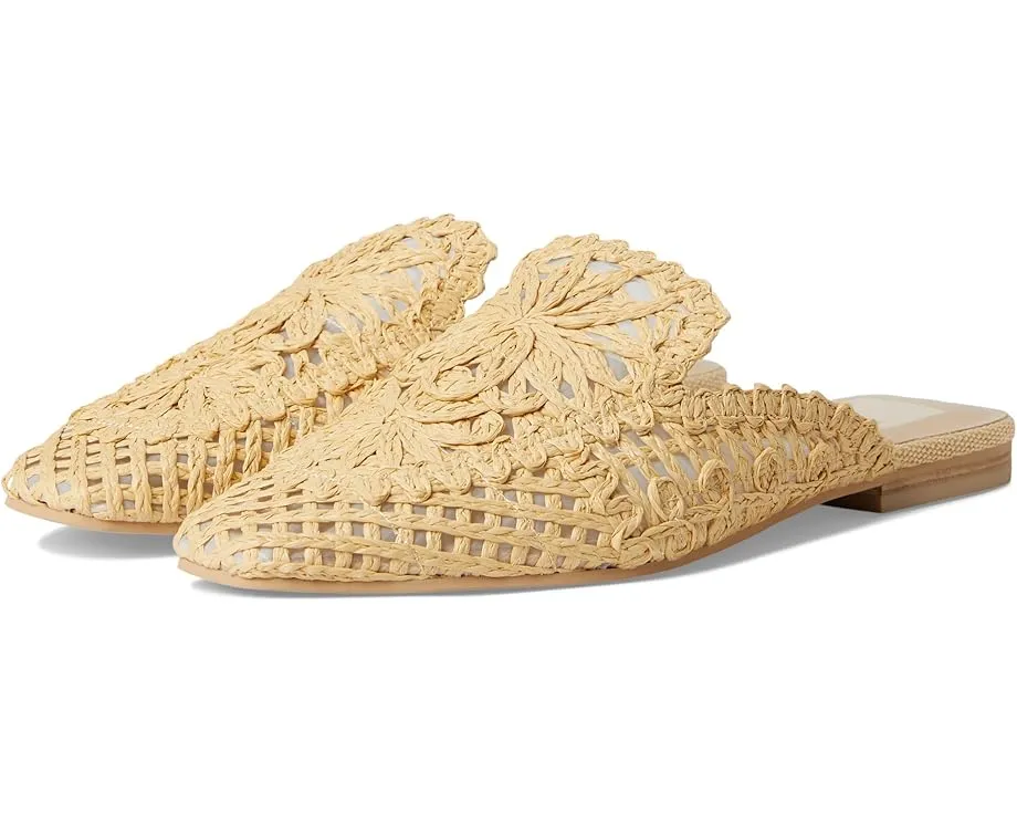 Мюли Diya из конопляного материала с круглым носком и резиновой подошвой Dolce Vita