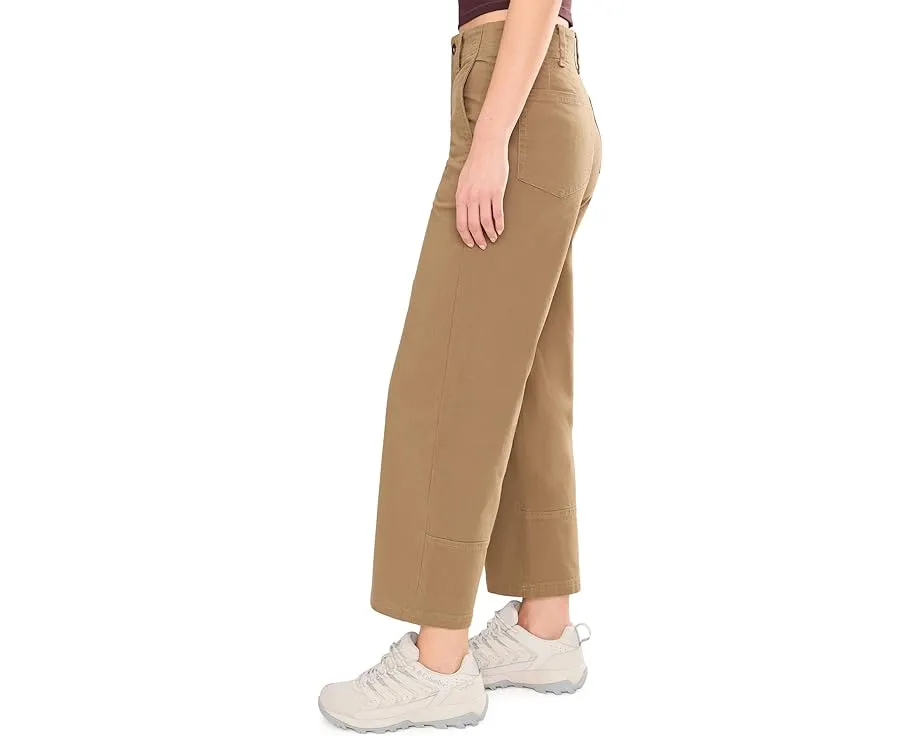 Широкие брюки Columbia Roc Wide Leg из хлопка с эластаном и застежкой на молнию