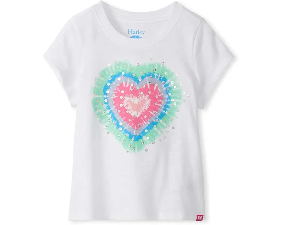 Футболка Hatley Heart Burst с принтом из сердечек