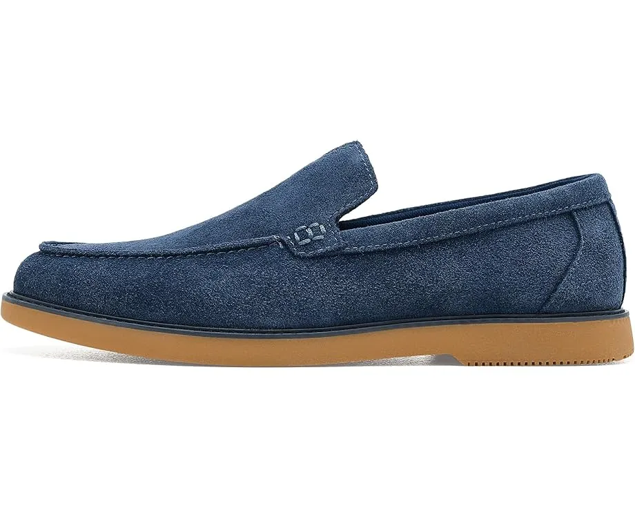 Замшевые лоферы TOMS Marcos на устойчивом каблуке