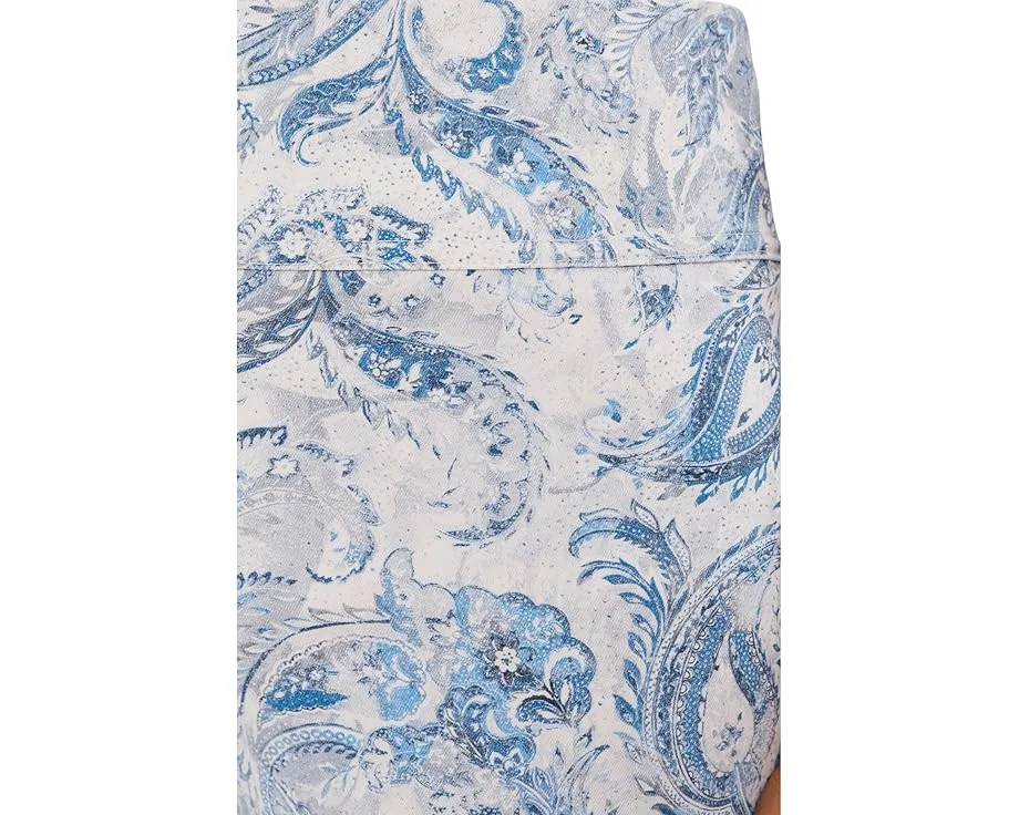 Брюки Elliott Lauren Blue Bayou с принтом и силуэтом буткат