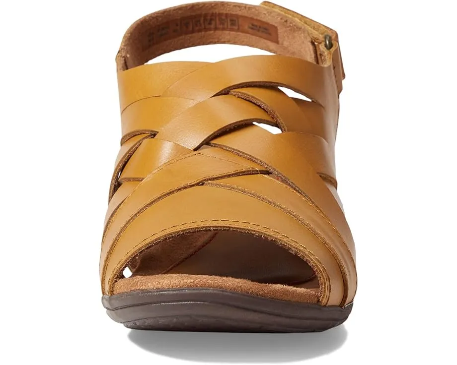 Плетеные сандалии Cobb Hill Laurel с открытым носком и устойчивым каблуком