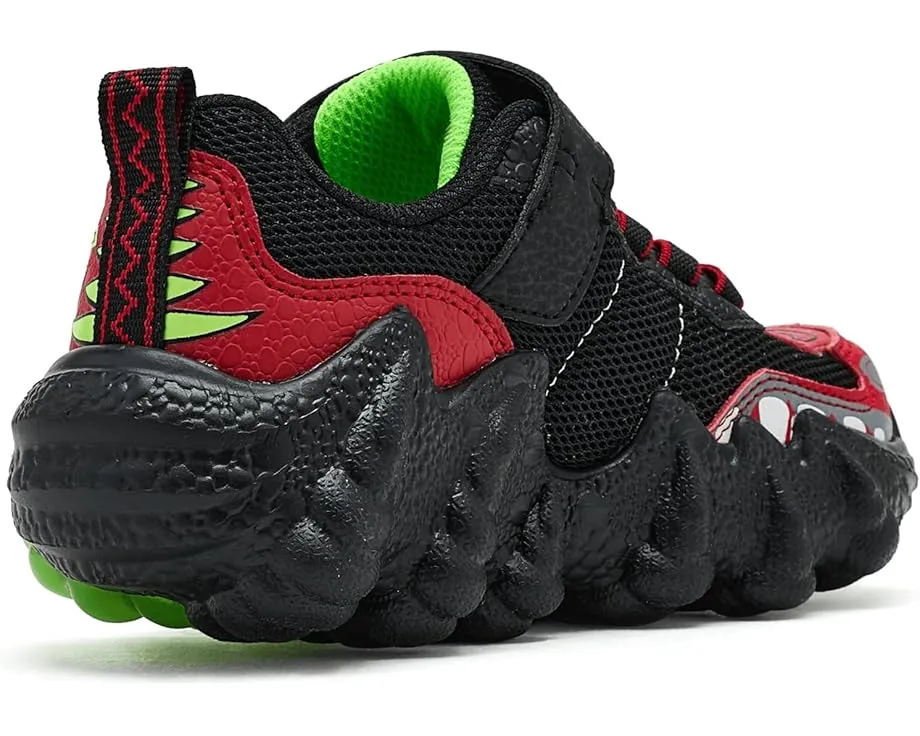 Детские светящиеся кроссовки Skechers Skech-O-Saurus Lights 2.0 с дизайном динозавра