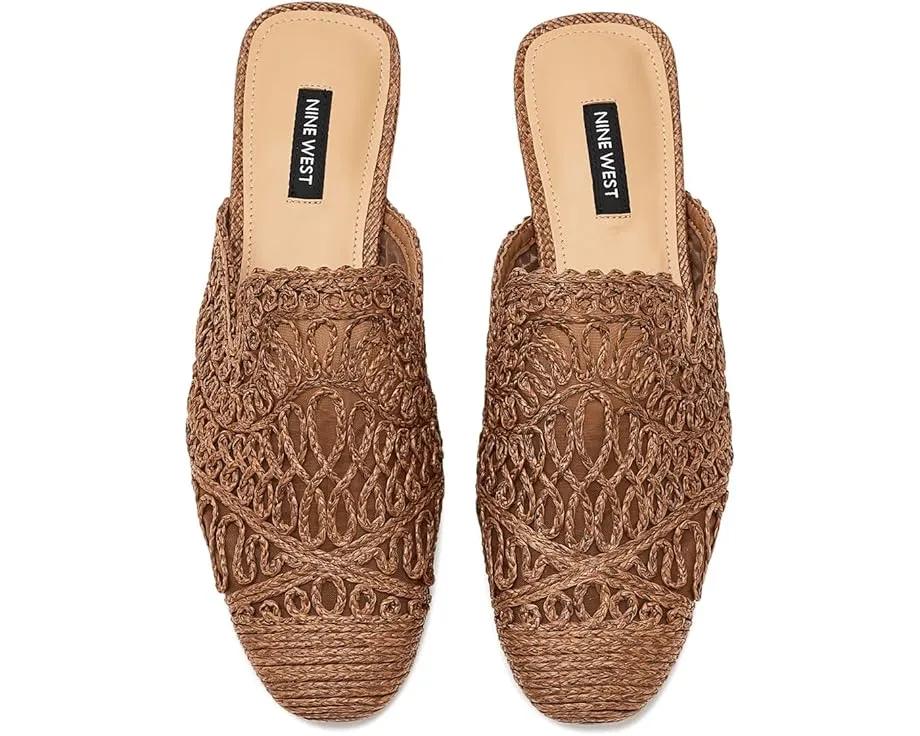 Мюли Camella от Nine West с плетеными деталями и квадратным носком