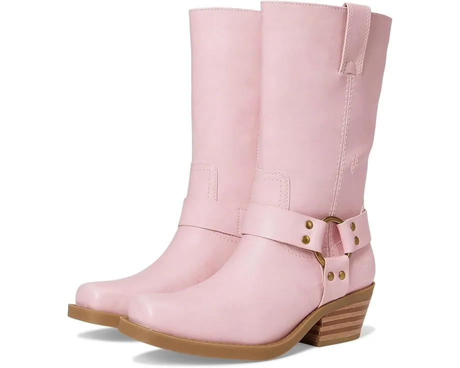 Детские сапоги FRYE AND CO. Kids Lorrie Harness 12 с ремнями и квадратным носком