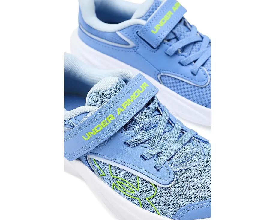 Детские кроссовки Surge 5 с альтернативной шнуровкой Under Armour синие