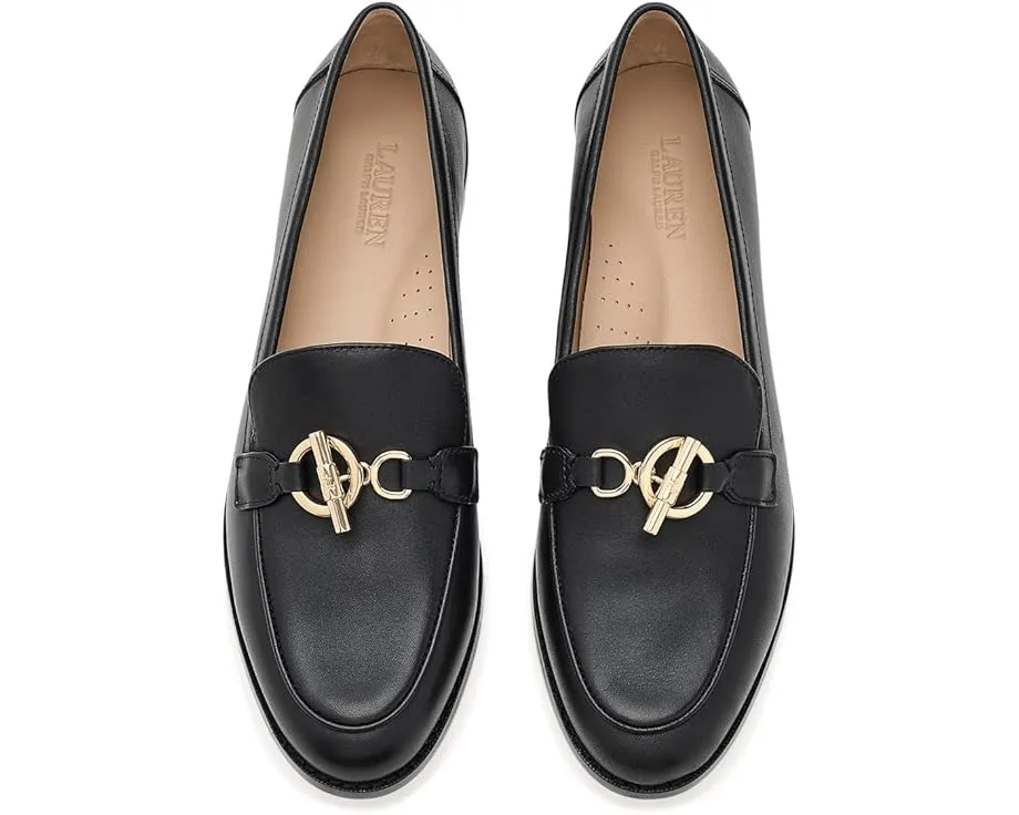 Лоферы Blaike Lauren Ralph Lauren из натуральной кожи на каблуке