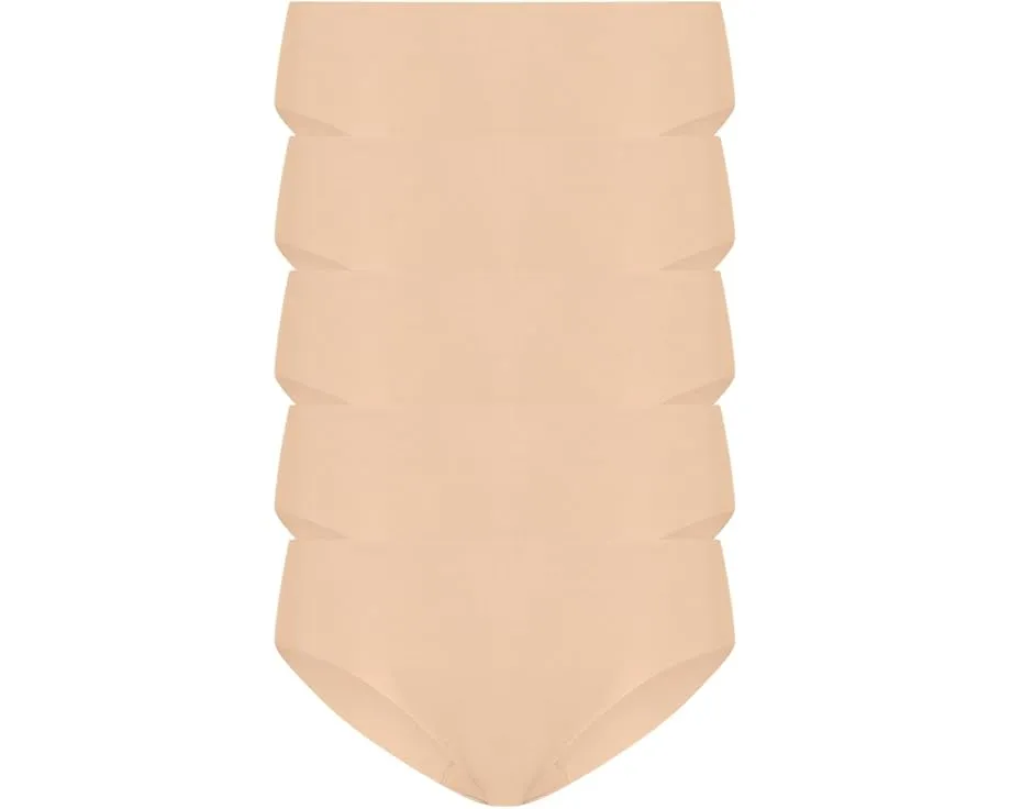 Набор из 5 классических бикини Solid Bikini от Commando из микрофибры без видимых линий