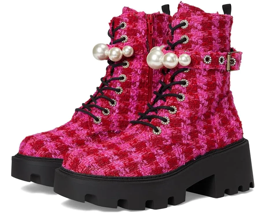 Ботинки Jonnie от Blue by Betsey Johnson с грубой подошвой и жемчужным декором