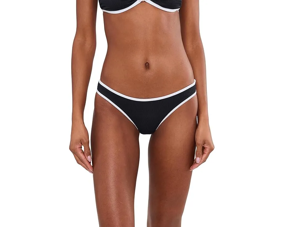 Низ бикини Seafolly Hipster с контрастной окантовкой