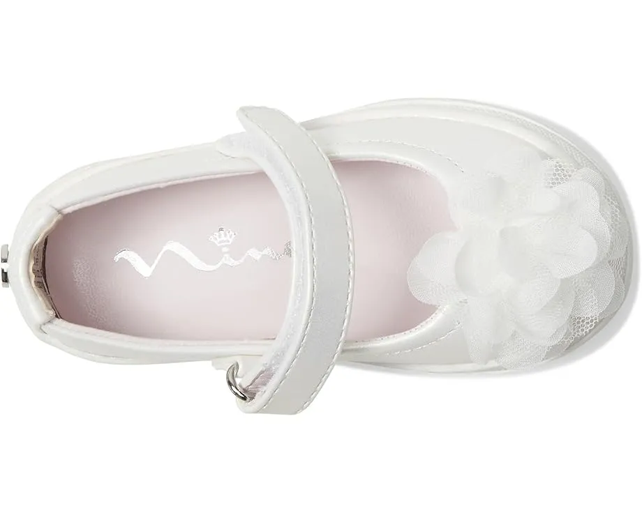 Nina Kids Туфли Natty-T для малышей с цветочным декором и липучкой