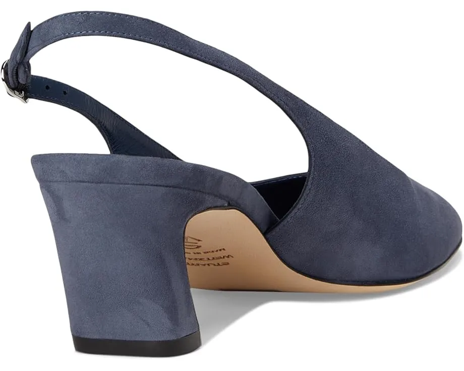 Босоножки Stassi Slingback 50 Stuart Weitzman с квадратным носком