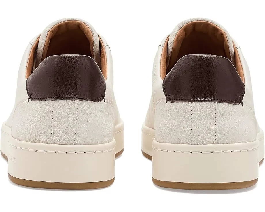 Кроссовки Barnes 2 на шнуровке от Allen Edmonds белая кожа
